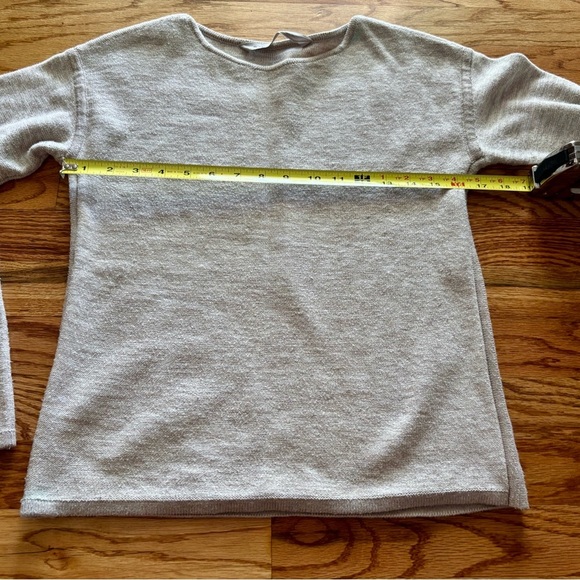 Athleta Retreat Oatmeal Pullover Sweater XS - Picture 6 of 7